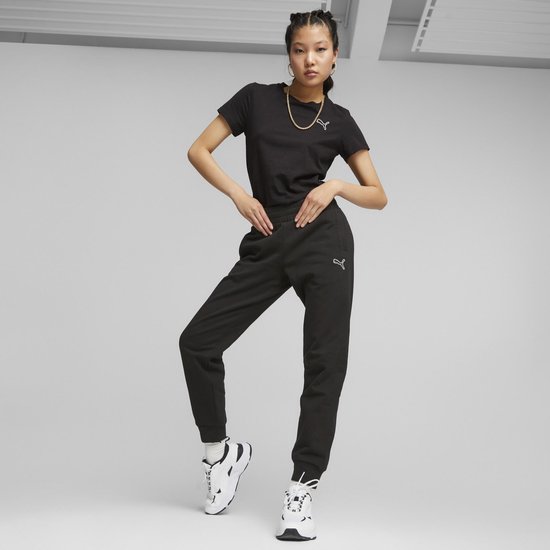 PUMA Maat XS BETTER ESSENTIALS Pants cl TR Dames Broek - Puma Black