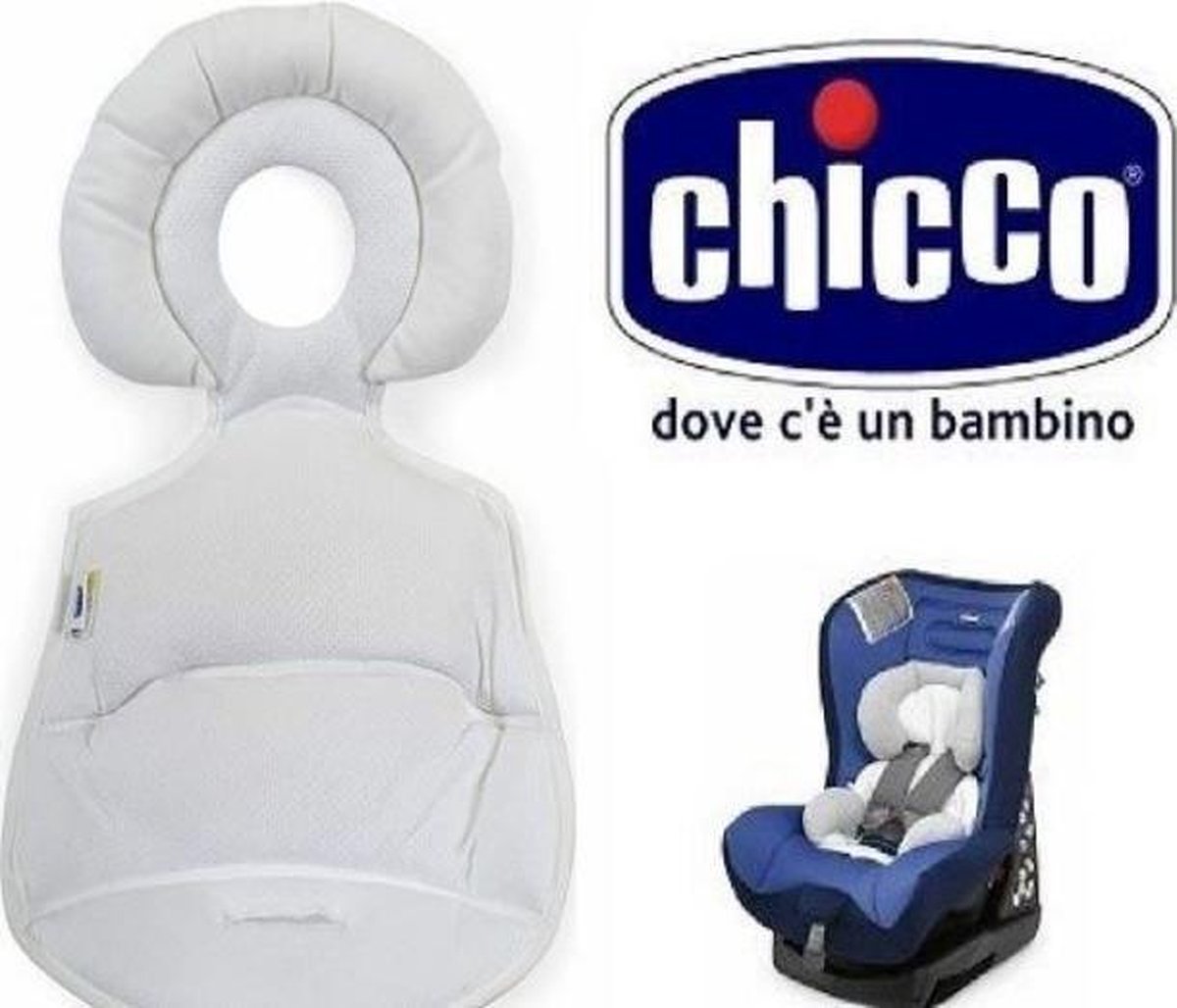 Chicco Autostoel Verkleiner - Groep 0+ - Wit