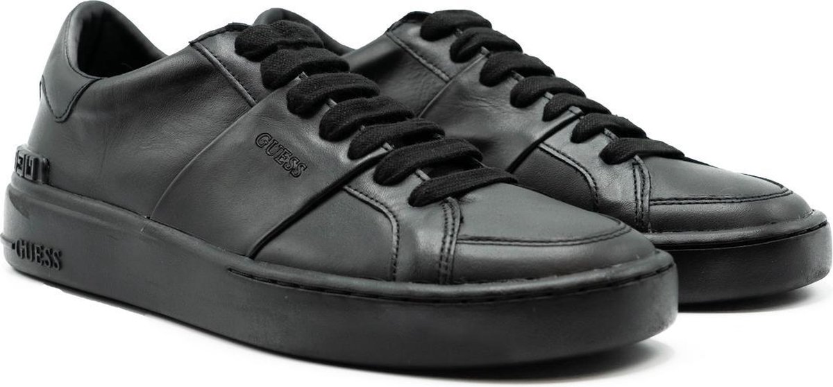 GUESS Verona Stripe - Maat 40 - Heren Sneakers - Zwart