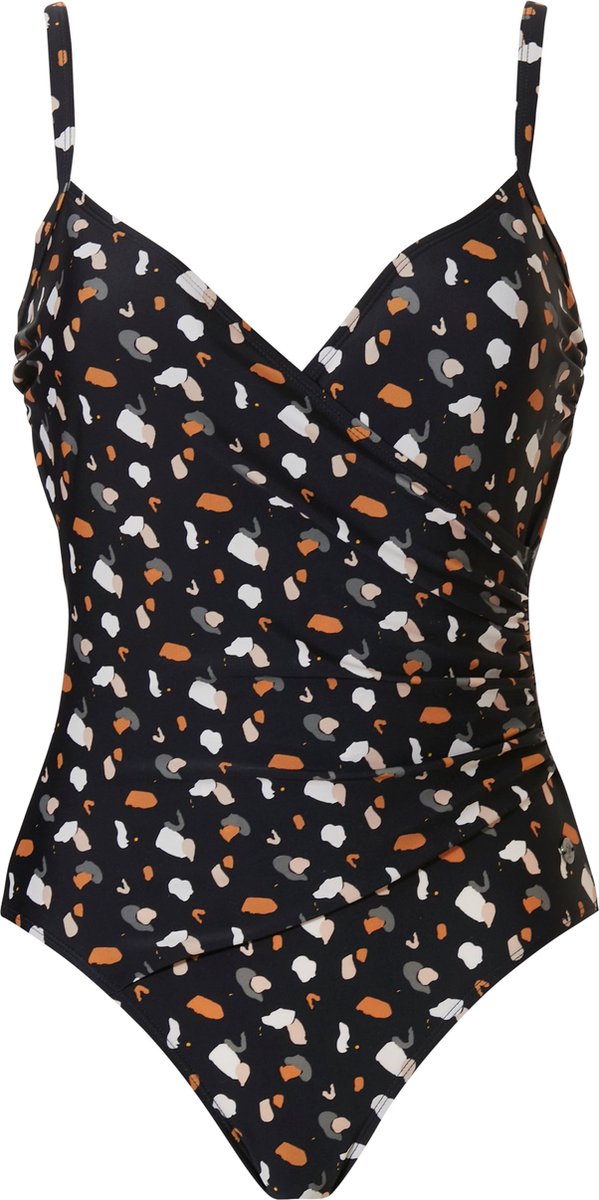 Pastunette Beach Maat 42  - Spots - Badpak - Zwart