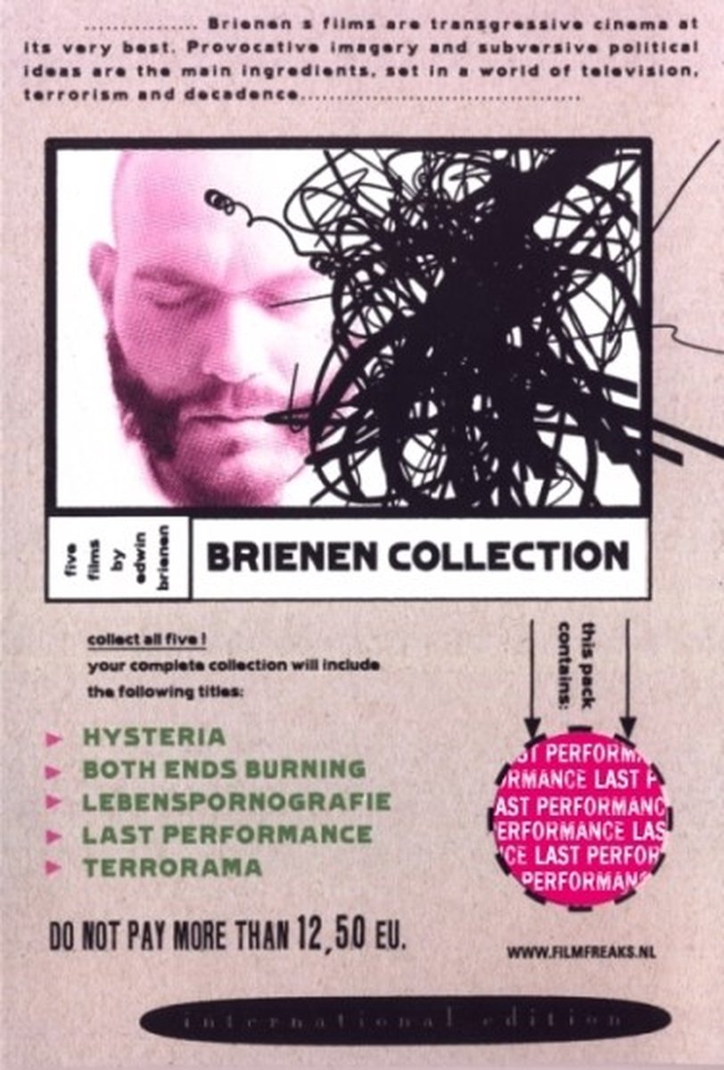 dvd, poster, grafisch, roze, collage