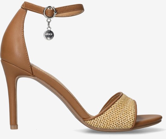 Mexx - maat 38 - Leyla Paisley dames heeled sandal - Natural