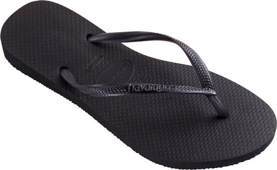 Havaianas Slim Dames Slippers - Maat 41/42 - black
