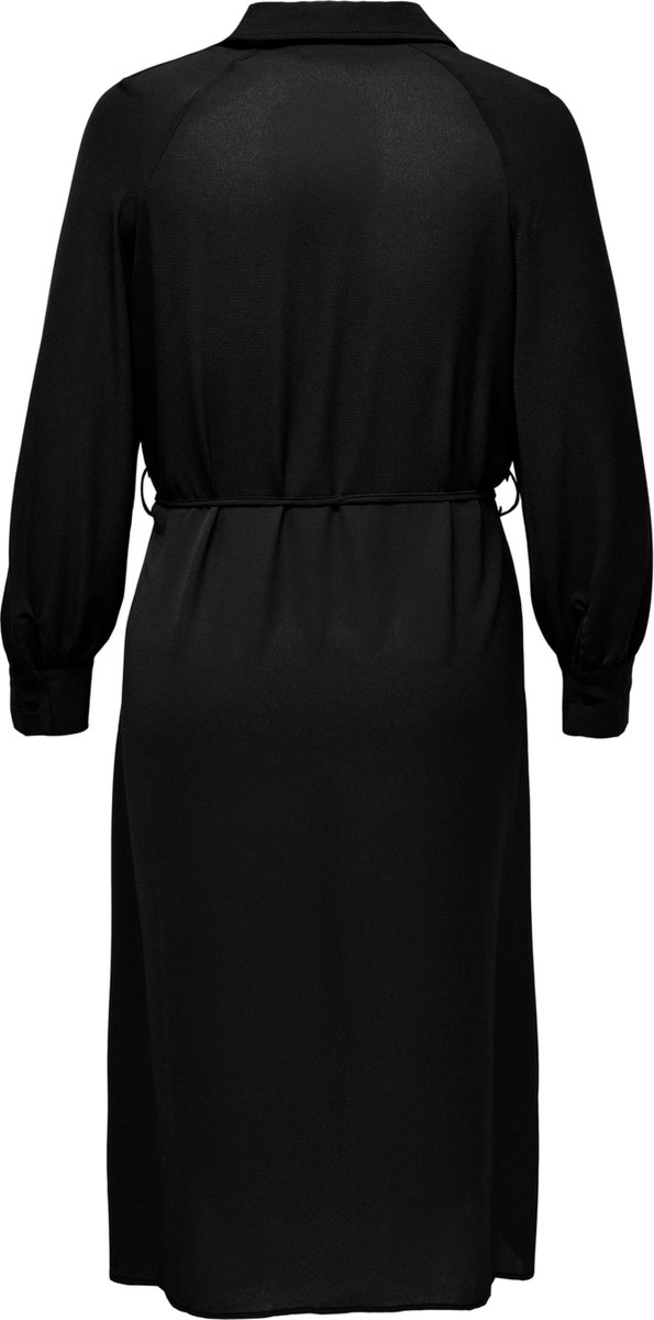 ONLY - Maat 46 - CARMAKOMA CARRIELLE LS SHIRT CALF DRESS SOLID WVN Dames Jurk