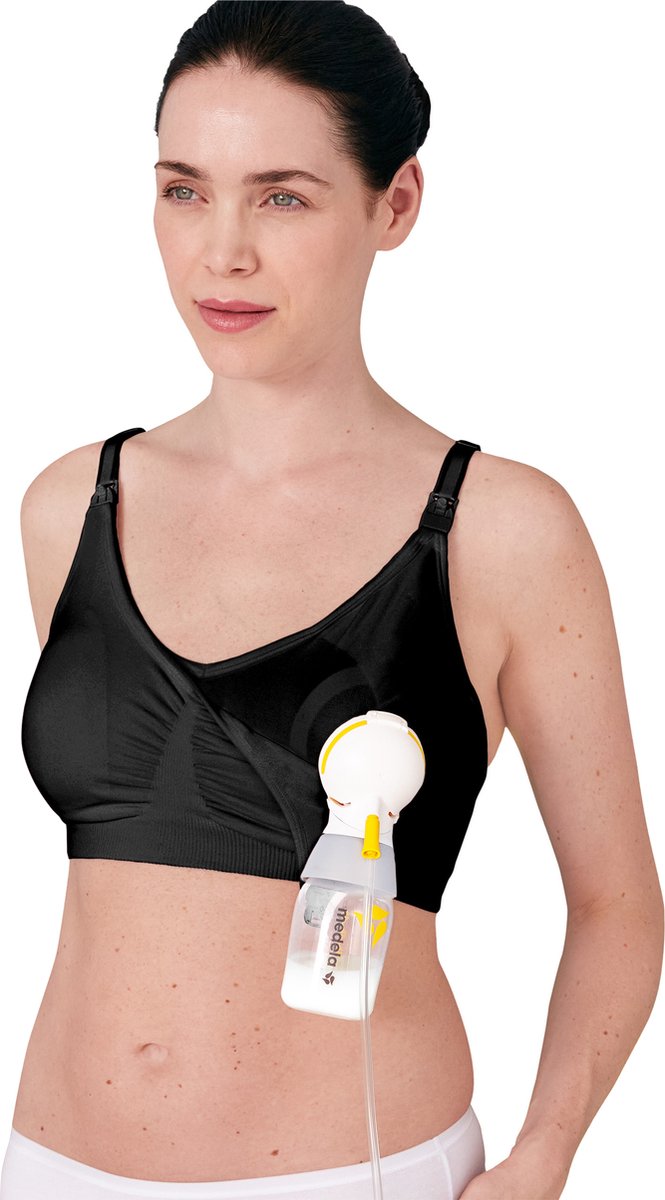 Medela - maat M -3-in-1 Voedingsbh  en kolf bh voor zwangerschap borstvoeding en kolven - Zacht en me