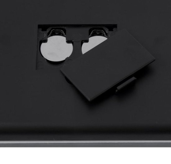 Inventum PW708ZW - Personenweegschaal - Zwart/Grijs