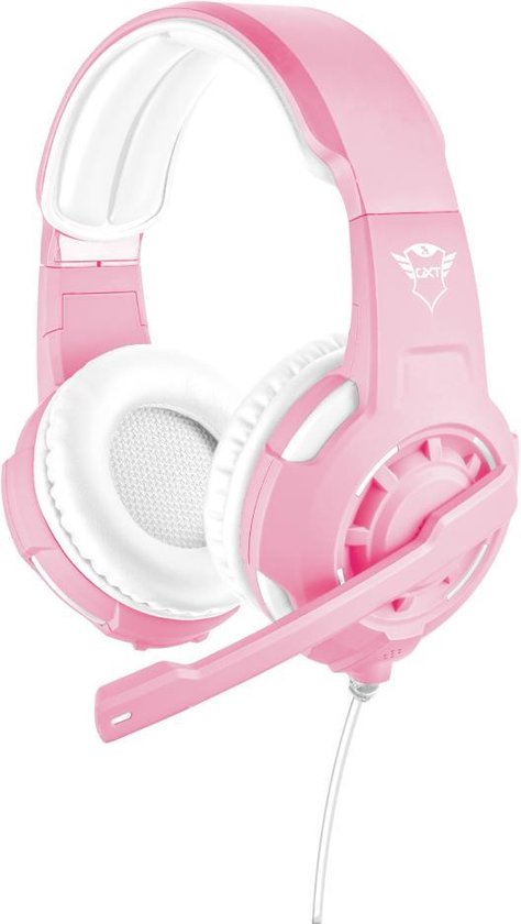 GXT 310 Radius - On-ear Gaming Headset voor PS4 en PC - Roze/Wit
