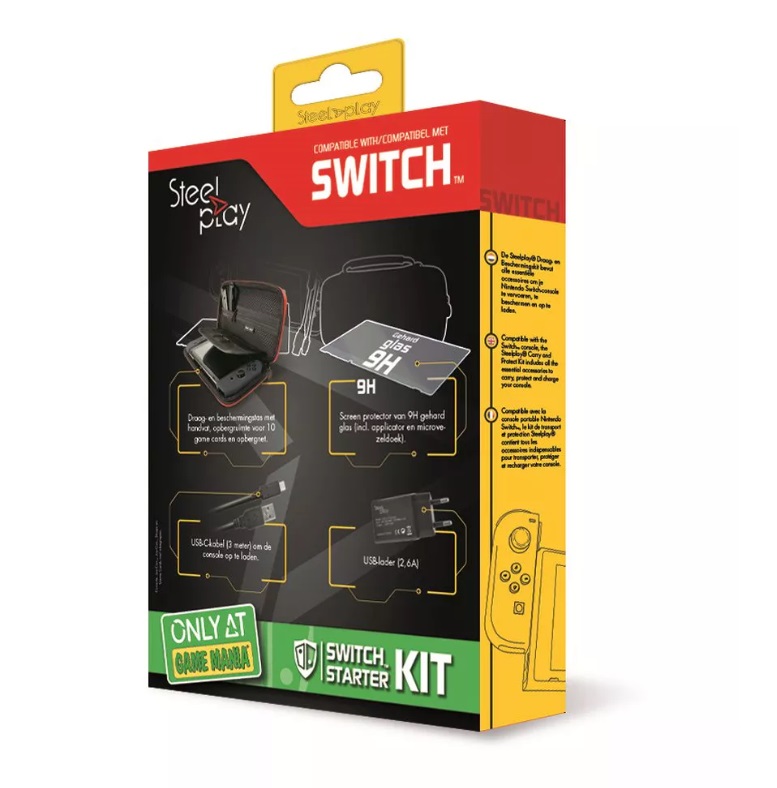 Nintendo Switch Starter Pack Accessoirespakket Game Mania