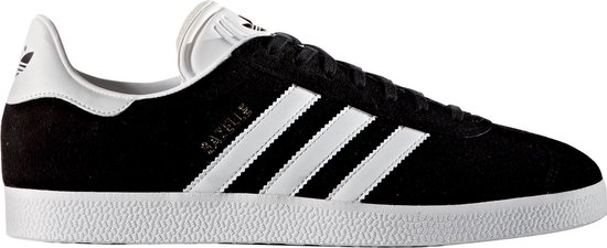 adidas Gazelle - 43 1/3 - Heren Sneakers - Core Black/Footwear White/Clear Granite