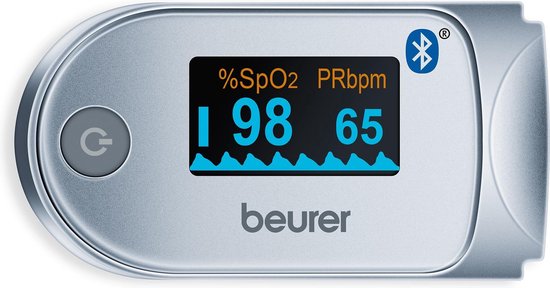 Beurer PO60 - Saturatiemeter/Pulseoximeter - Hartslagmeter - Bluetooth