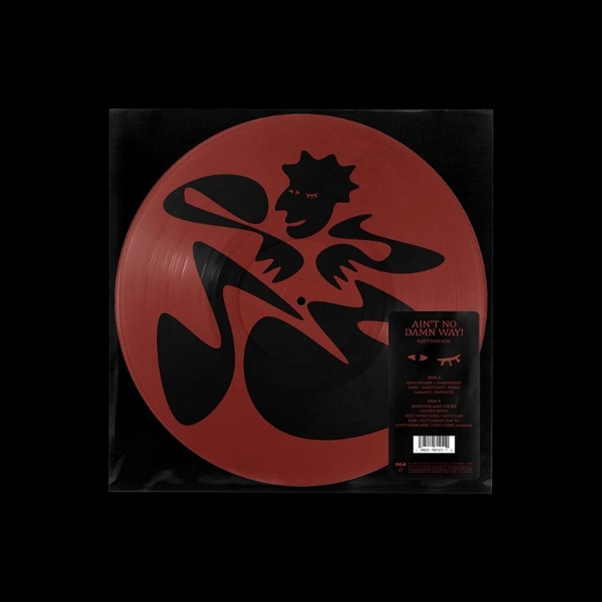 vinyl, lp, rood, album, groef