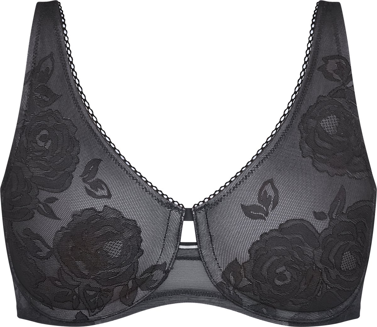 bh, bra, lacent, zwart, patroon