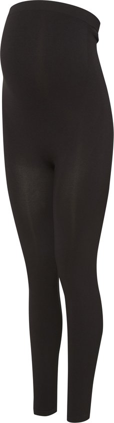legging, zwart, volledig lang, stretch, broek