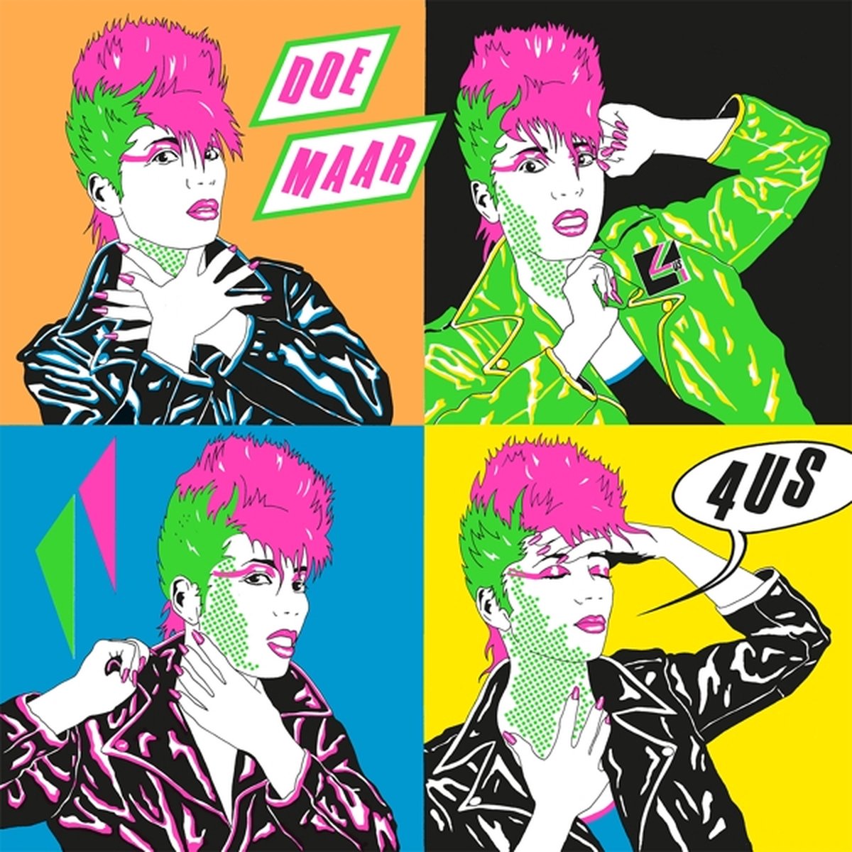 Doe Maar - 4US - (LP)