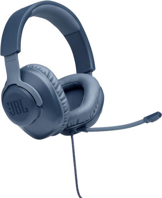 Quantum-77675 JBL Quantum 100 Blauw Gaming Headphones - Over EarJBL Quantum 100 Blauw Gaming Headphones - Over Ear