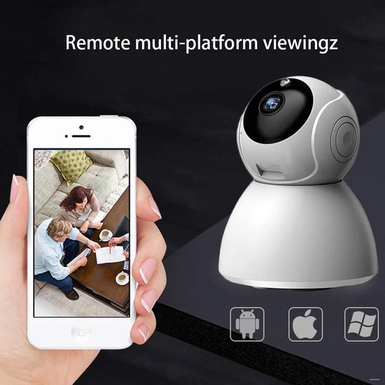 IP-camera met bewegingsdetectie - babyfoon - draadloze camera