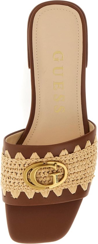 Guess Tamarra - maat 38 - Dames Slippers - Naturel