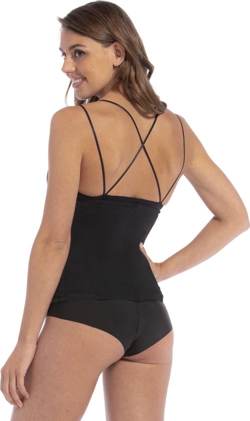 MAGIC - Maat L - Bodyfashion Maxi Sexy Waistnipper Zwart Vrouwen