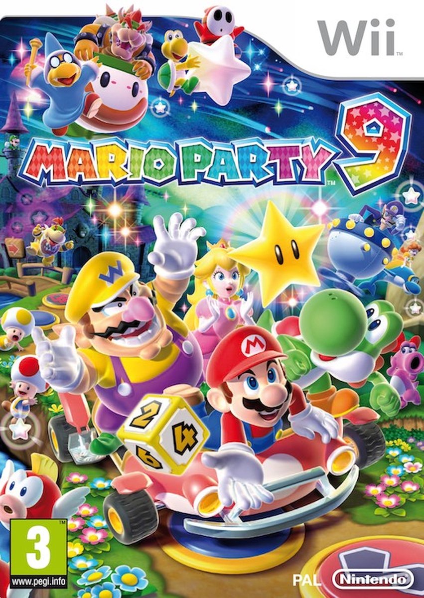 console, game, Mario, kart, party