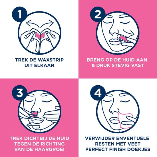 Veet Koude Waxstrips Benen En Lichaam Gevoelige Huid