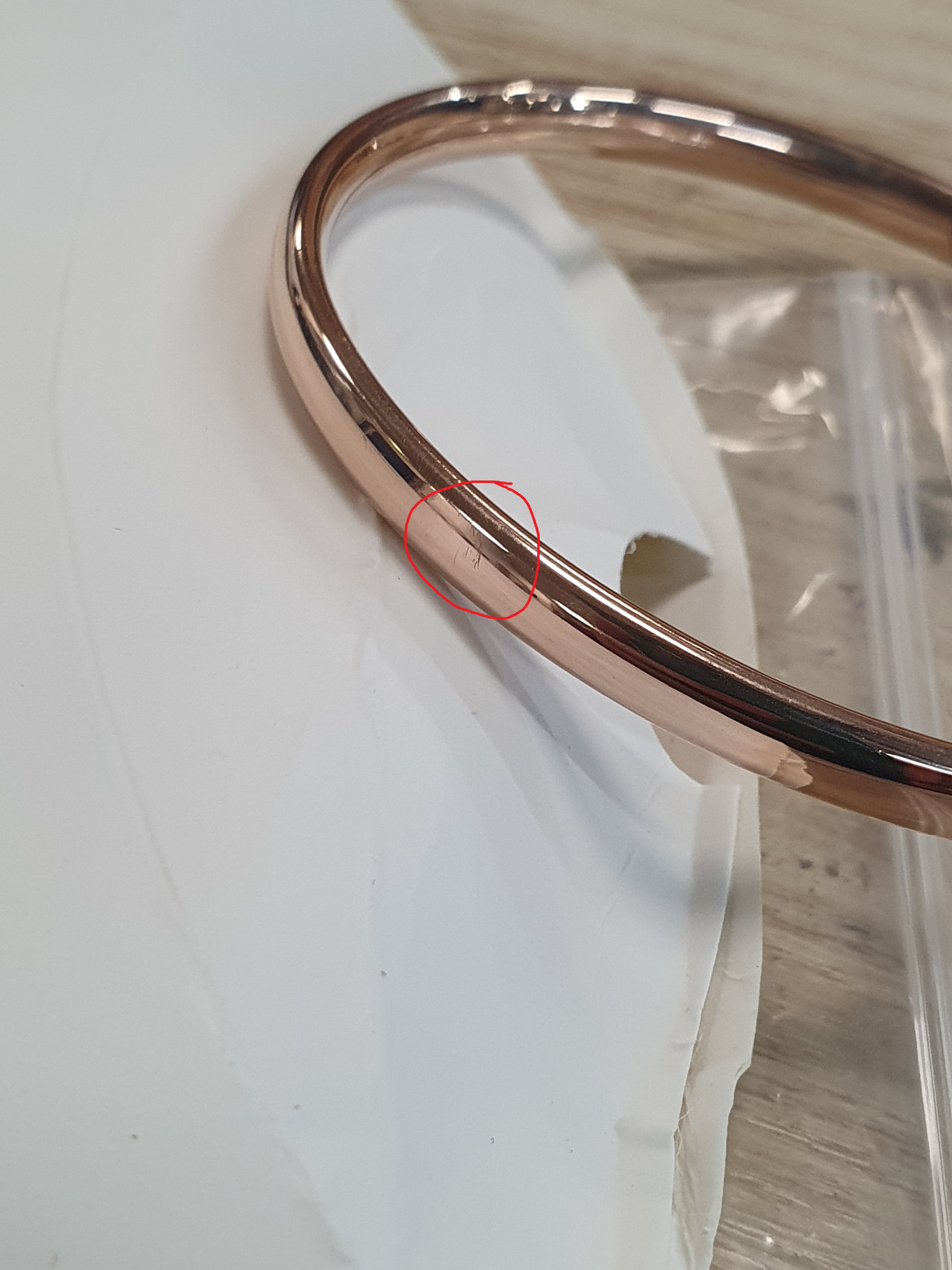 Casa Jewelry Bangle Class S - Rosé Verguld