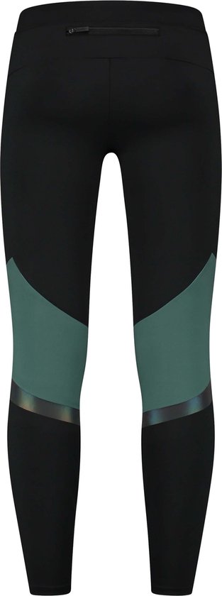 Rogelli Maat 2XL  Echo Hardloopbroek - Winterbroek Heren - Black, Petrol Green