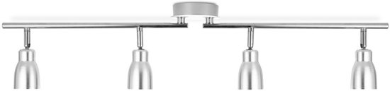 Home sweet home LED opbouwspot Alba 4 lichts 81 cm - aluminium