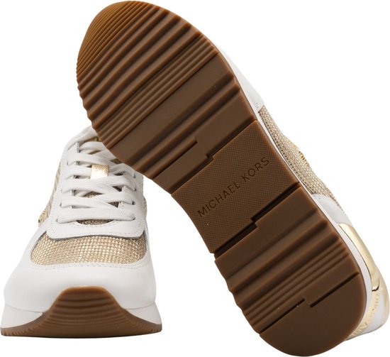 Michael Kors Maat 39  Allie Trainer Dames Sneaker White/Gold