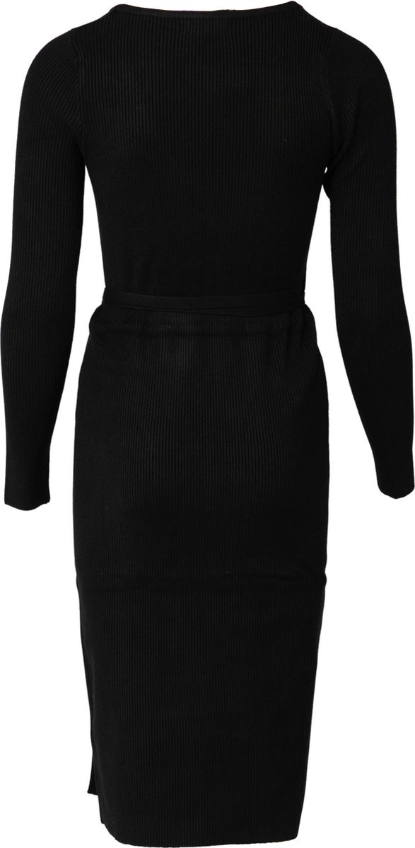 Guess Everly Wrap Dress - Maat S - Dames Jurk - Zwart
