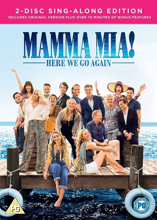 Mamma Mia! Here We Go Again  DVD