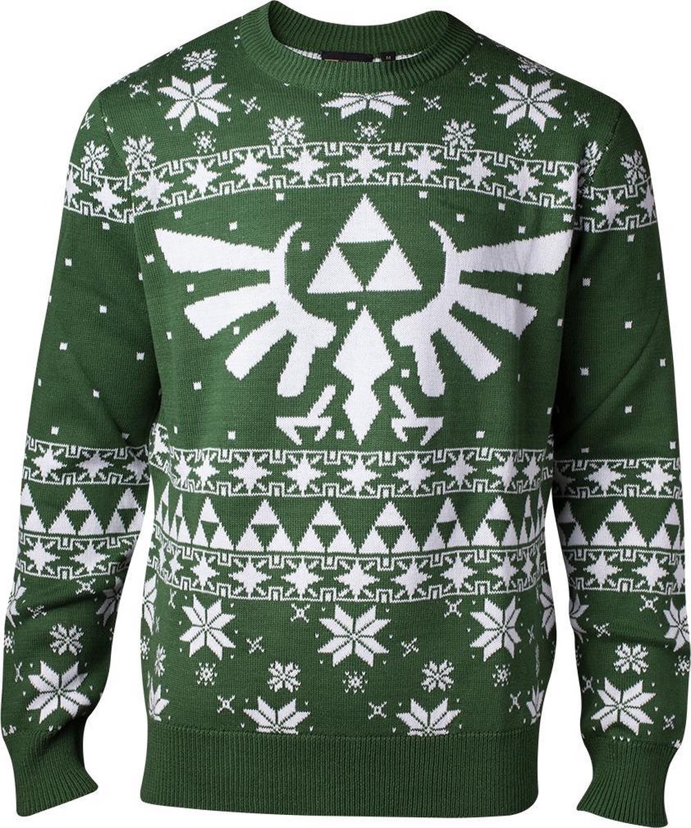 Difuzed Zelda trui Maat S - Groen