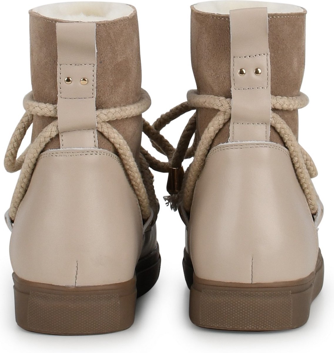 PS Poelman - maat 40 - MIA Dames Snowboots - Taupe