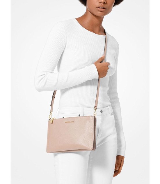 Michael Kors Double Pouch Dames Crossbodytas - Soft Pink