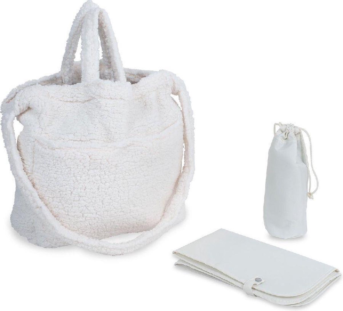 Jollein Luiertas Teddy - Cream White