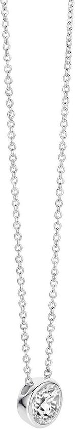 TI SENTO Milano Ketting 3845ZI - Lengte 42 cm - Gerhodineerd Sterling Zilver