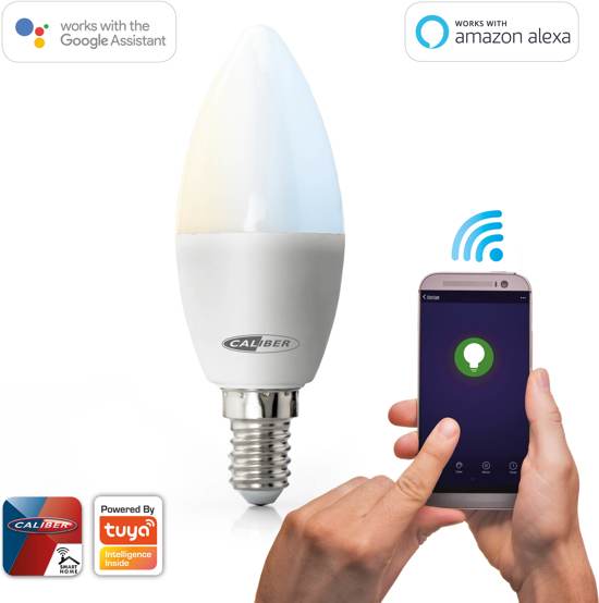 Caliber HWL1201 - E14 smart LED lamp - Warm wit LED-lamp