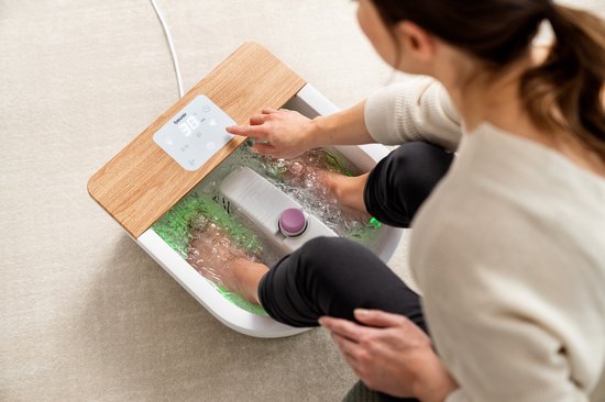 Beurer FB 65 Elektrisch voetenbad - Voetmassage - Trillings-en bubbelmassage