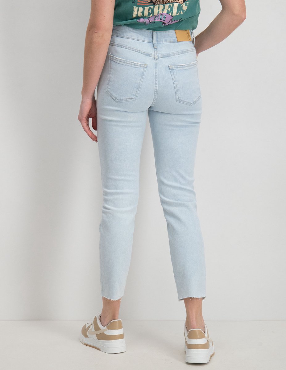 Only Jeans - Maat W26 X L34 Onlemily Life Light Blue Denim Dames