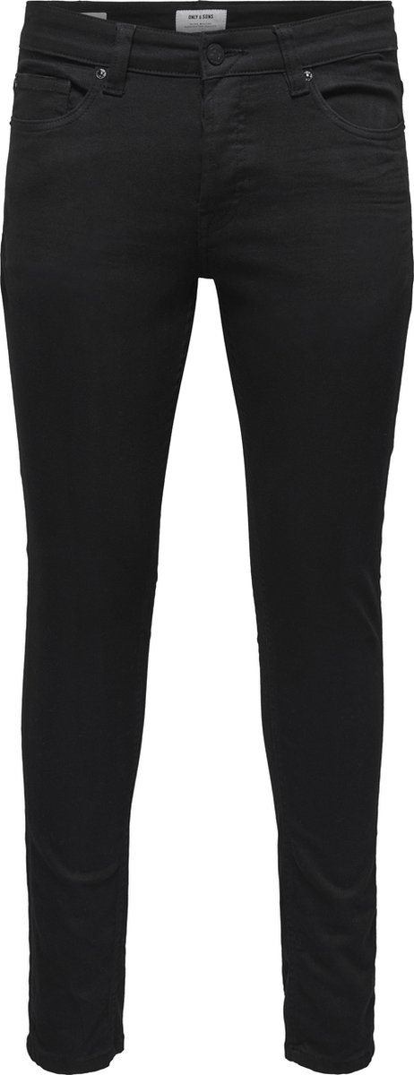 broek, zwarte broek, stretch, 5-pocket, slim-fit