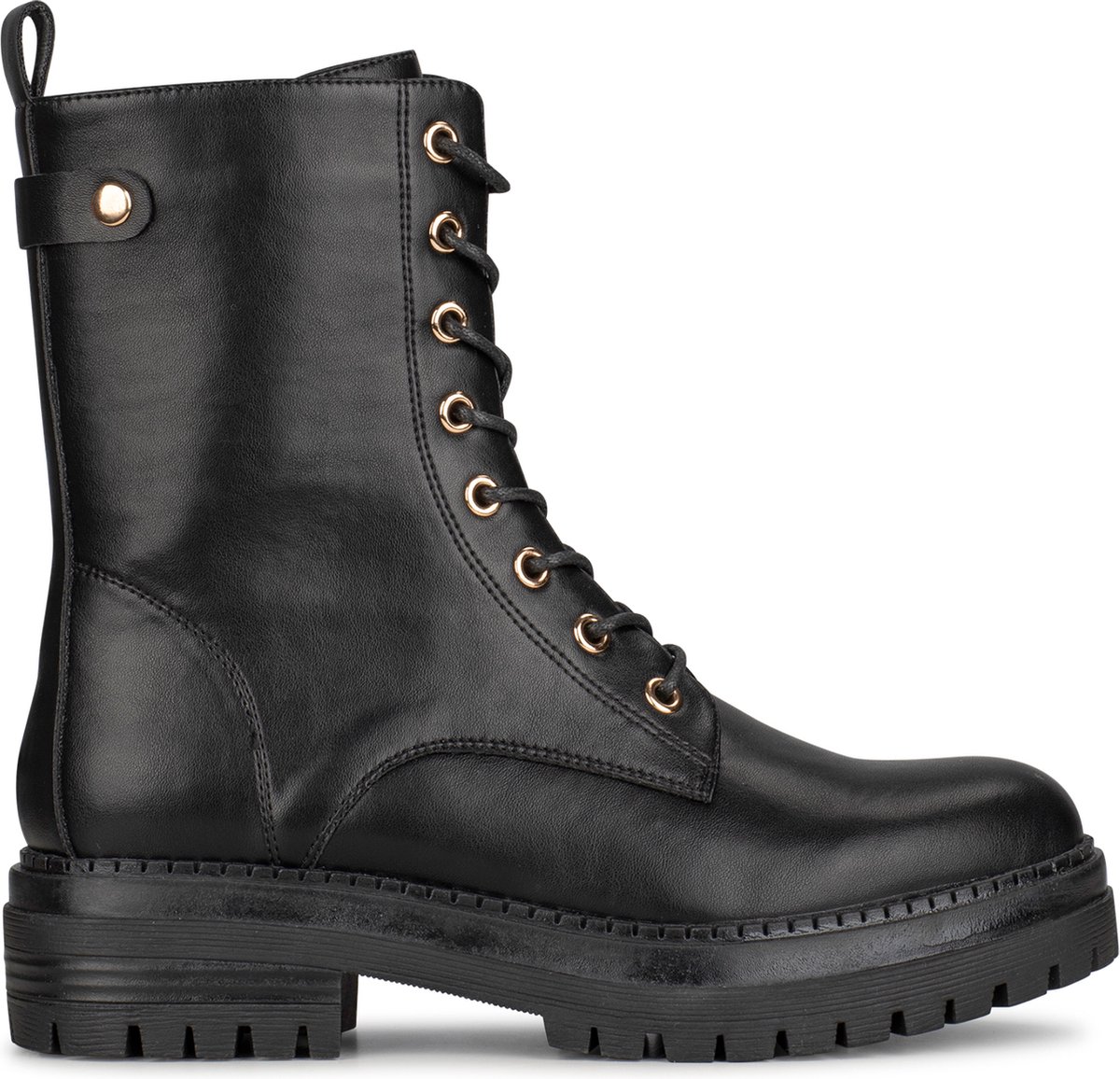 dgmoutlet-nl-POSH-by-Poelman-TESS-Dames-Veterlaarzen-37-aanbieding-sale-korting-1 POSH by Poelman - maat 37 - TESS Dames Veterlaarzen