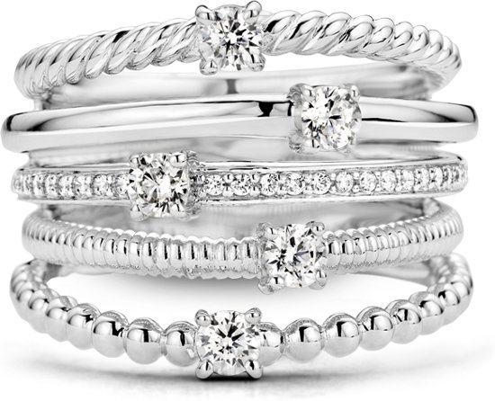 TI SENTO Milano Ring 1863ZI - Maat 17.25mm