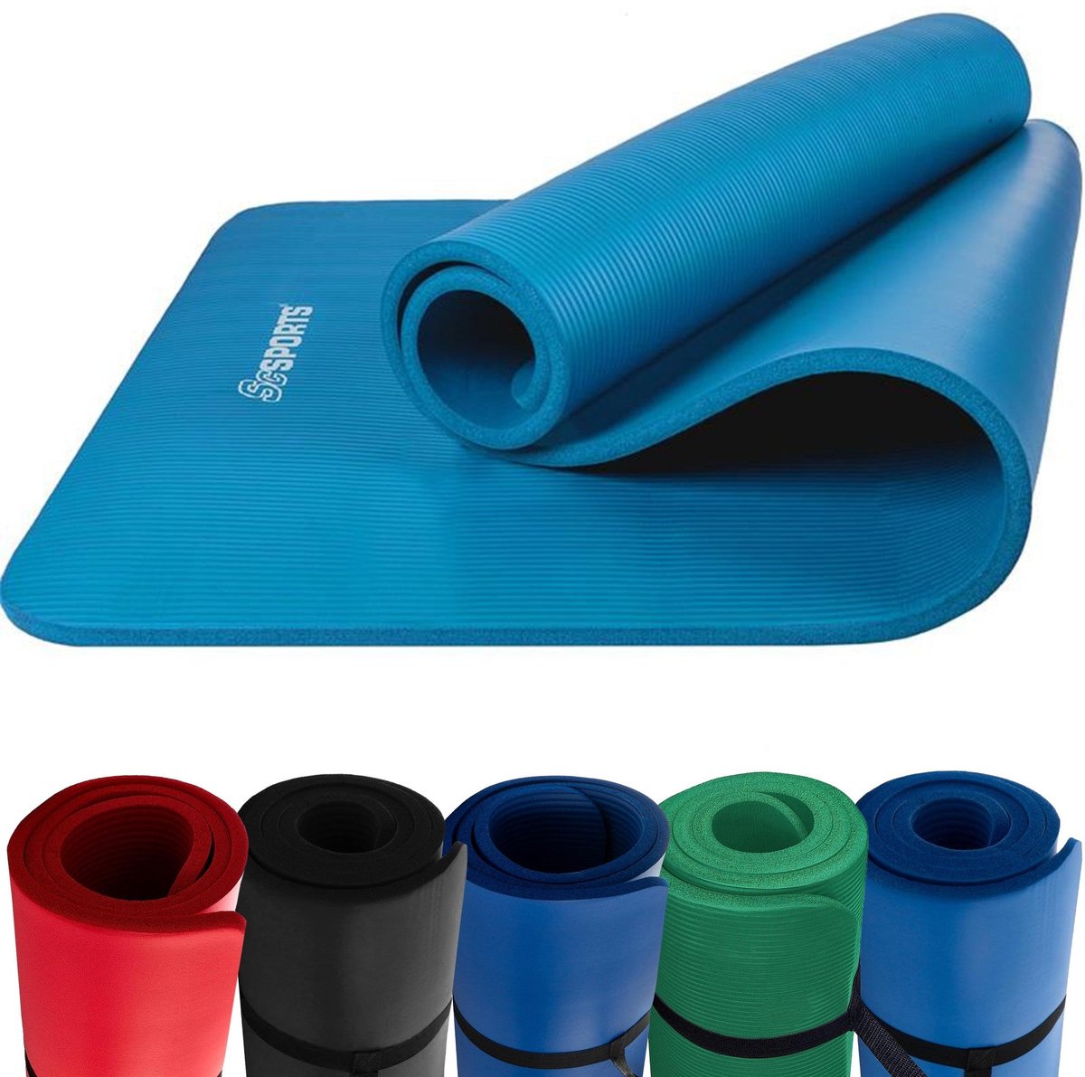 yoga mat, exercise mat, non-slip, studio mat, rubber mat