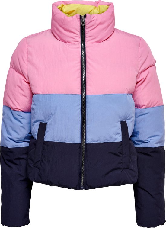 ONLY  - Maat L - ONLDOLLY BLOCK PUFFER JACKET CC OTW Dames Jas