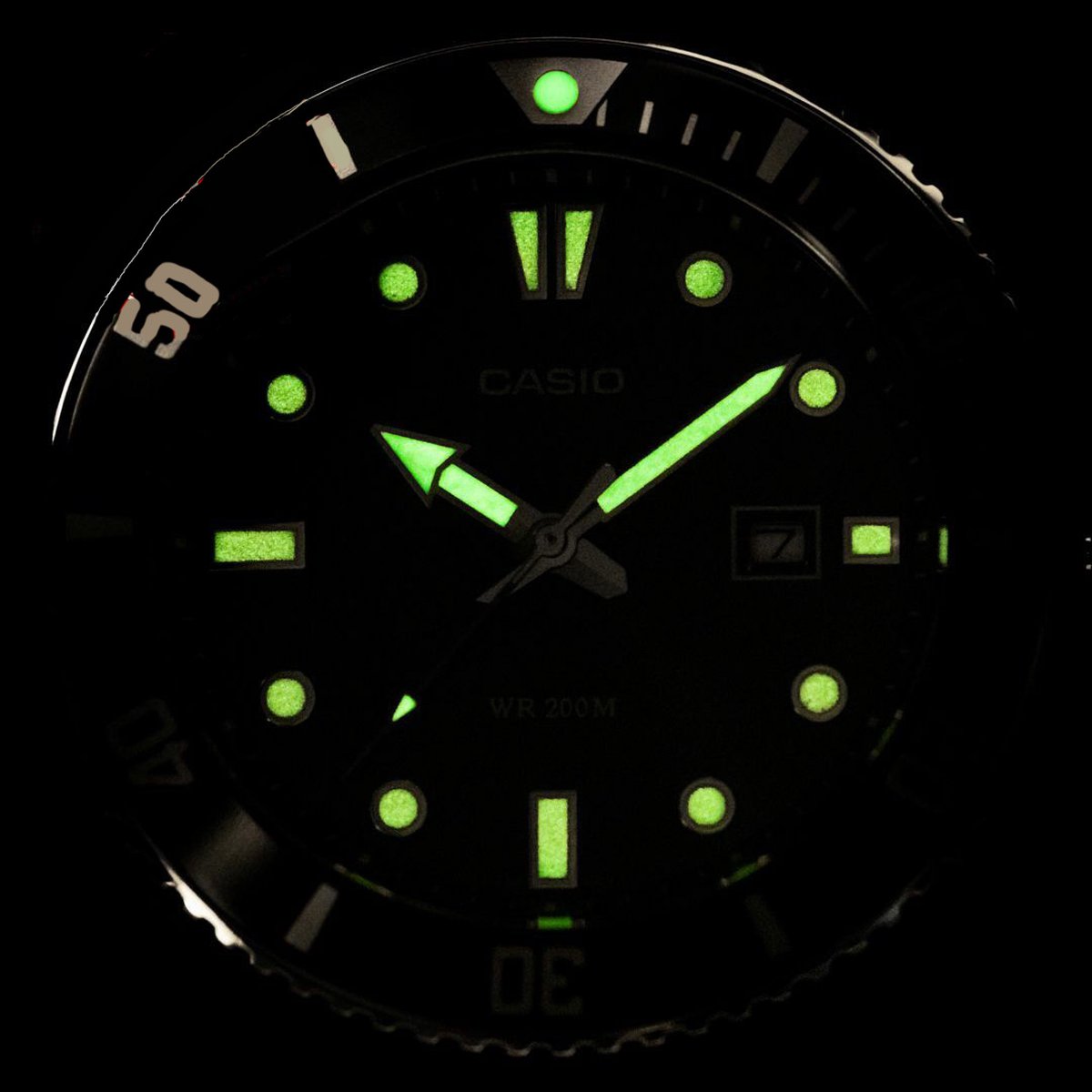Casio Collection MDV-107-1A2VEF Herenhorloge 44,2 mm - Zwart