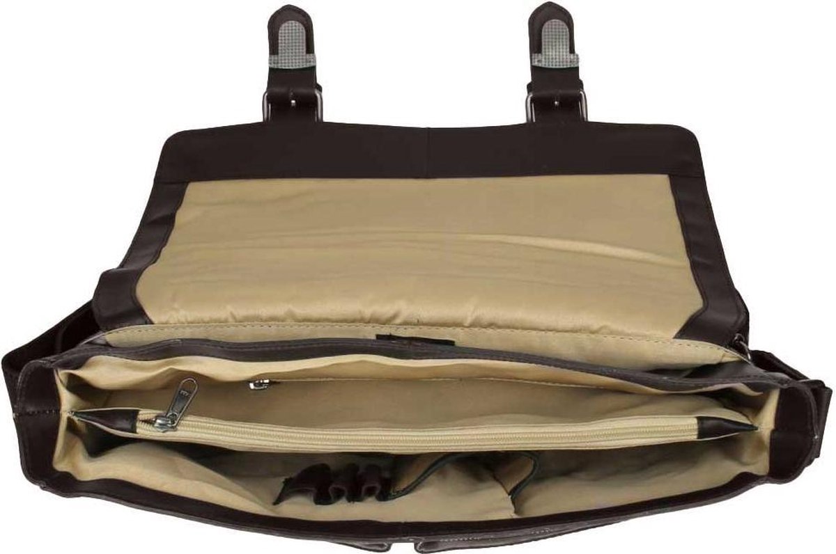 BURKELY VINTAGE GLENN MESSENGER BAG - Schoudertas - Bruin