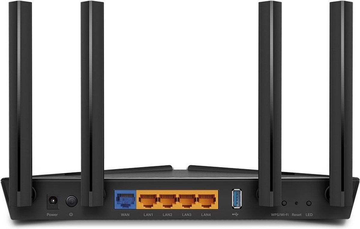 TP-Link Archer AX50 - Router - WiFi 6 - 3000 Mbs - Zwart