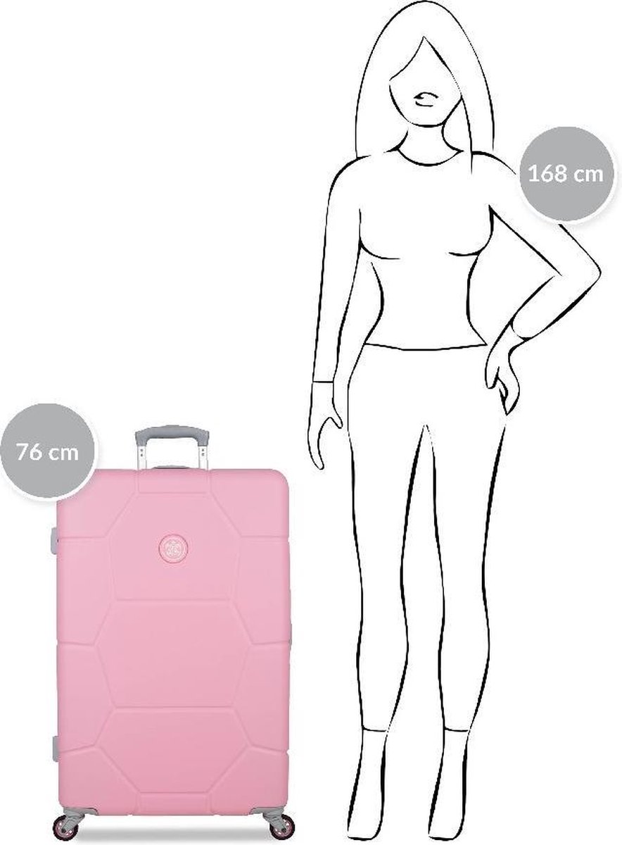 SUITSUIT Caretta Reiskoffer 76 cm - Pink Lady