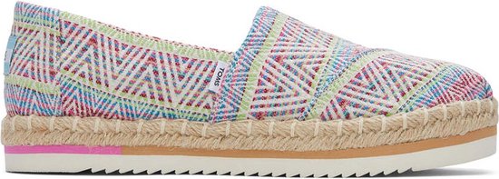TOMS - Maat: 36 - Alpargata Platform Rope Espadrille Women Natural