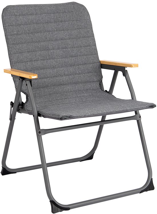 Bo-Camp - Urban Outdoor collection - Klapstoel - Westminster - Aluminium - Grijs
