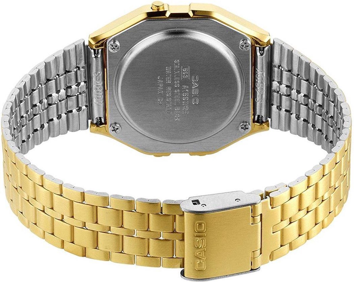 Casio Vintage Iconic A159WGEA-1EF Unisex Horloge 36,3 mm - Goudkleurig